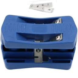 Manual PVC Edge Band Double Edge Trimmer Wood Head And Tail Edge Cutter Trimming Carpenter Tools