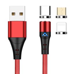 5A Magnetic USB C Cable Super Fast Charging Micro USB Type C For iPhone 13 Samsung Xiaomi Huawei P30 Android Charging Data Cable