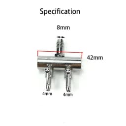 1 2 3 4 5 Way Aquarium Air Splitter Valve Fish Tank Air Pump Flow Splitter Distributor Pump Valve Tap Lever Control Switch Valve