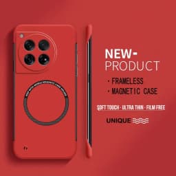 Ultra Thin Hard PC Magnetic Frameless Phone Case For Magsafe Oneplus 13 12 12R 11 11R 10T 10 9 9RT Pro Matte Color Cover