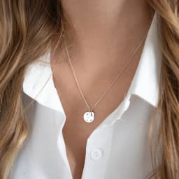 EMANCO Laser Engraved Custom Heart Necklace Pattern Logo Stainless Steel Popular Necklace for Women Men Bijoux Gift