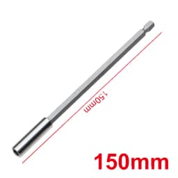 Hexagonal Handle Extended Connecting Rod Magnetic Screw Bit Extension Rod Long Handle Screwdriver Tip Holder Non-slip Hand Tools