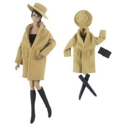 Handmade BABI CLOTHES Woolen Coat Outfit for 11.5 Inch 30cm Doll BJD Clothes Many Style Gifts for Doll Accessories #02