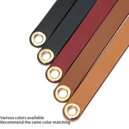 CRAZYSMITH 100% Genuine Leather Bag Strap For Hermes Herbag 31 Short Shoulder Straps 110CM Modified Replacement Bag Accessories