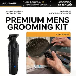 Kemei KM-2299 KM-T366 2 in 1 Professional Hair Clipper Set for Men Electric Oil Head Hair Trimmer Shear Carving Pusher Razor
