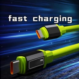 USB Type C Fast Charging Cable USB To USB-C Data Cable Type C Super Fast Charging Date Wire For iPhone 17 Samsung Huawei Xiaomi
