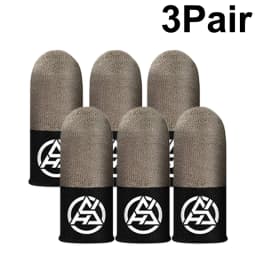 Soft Game Fingertip Gloves Sweatproof Anti-slip Gamer Thimbles Touch Screen Finger Sleeve Breathable Fingertip Cover for Gamer