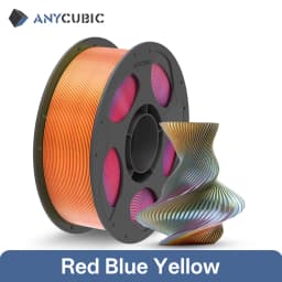 ANYCUBIC Dual-Color Silk Filament Silk Texture FDM 3D Printer PLA Filament Shine Bright Multicolor Silk 3D Printing Material
