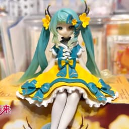Hatsune Miku Anime Figure - Kawaii Flower Fairy Cartoon PVC Action Figurine Model Doll for Kids Birthday Gift