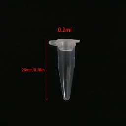 50/100/300pcs 0.2ML, 0.5ML, 1.5ML With Scale Lab Centrifugal Tubes With Pointed Bottom and Cap Centrifuge Tubes Vial