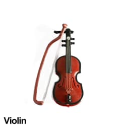 1/12 Scale Doll Musical Instruments Miniature Piano Violin Guitar Drum Microphone Saxophone Trumpet Model Dollhouse Accessories
