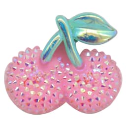 1pcs Resin Shiny Fruit Banana Cherry Shoe Decorations Garden Shoes Accessories Fit Kids Charms Party Presents