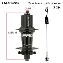 HASSNS PRO7 Mtb Hub 32 24 Holes Bearing Mountain Bike Freehub Rear Hub 32h 24h Noisy Cube Bicycle Bushings 12 11 10 9 8 7 Speed