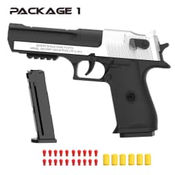 Automatic Colt 1911 Automatic Shell Soft Bullet Toy Gun Air Gunner Gun CS Shooting Boys Toy