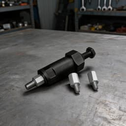 Portable Handy Grease Nozzle Cleaner Kit, Equipped With M8 Thread Adapters, Heavy‑Duty Unblocking Tool For Blocked Lubricant
