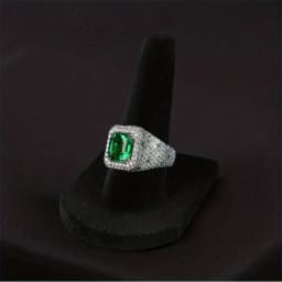 1 Piece Resin Suede Ring Stand Finger Ring Stand Ring Display Stand
