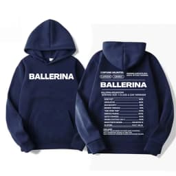 Funny Ballet Dancer Gift Letters Print Hoodies Men Women Clothing Fashion Aesthetic Sweatshirts Fleece Casual Long Sleeve Hoodie