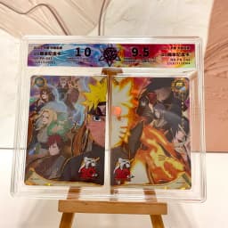 KAYOU Genuine Naruto Card 10 Graded AR SE NR BP CR SP PR XR CCG Rating Card Uzumaki Kakashi Rare Anime Collection Card Toys Gift