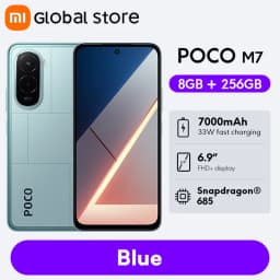 POCO M7 Global Version Snapdragon 685 Smartphone 5G 6.9" 144Hz FHD+ DotDisplay 50MP Camera 7000mAh Battery 33W Fast Charging NFC