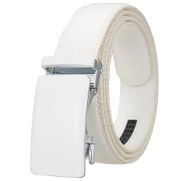 CETIRI 130cm 140cm 150cm 160cm Plus Size Long Belt White Men Belt Alloy Automatic Buckle Real Leather Belts Luxury Brand