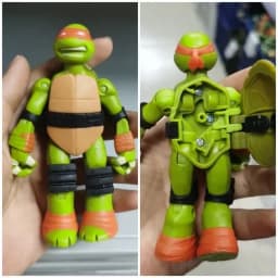 Playmates Teenages Mutant Ninja Turtles Leonardo Raphael Splinter Shredder Joint Movable Doll Anime Villain Figures Model Toys