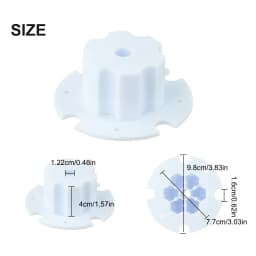 Children's Electric Car Tire Adapter Gearboxes Connection Clip For Gearbox Car Coupler For 12-inch Pneumatic Tires