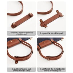 Decompression Shoulder Pad For Longchamp Le Pliage Anti Slip Wear Resistant Bag Strap Shoulder Protector Accessories
