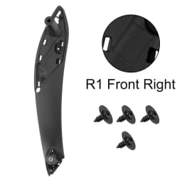 Car Inner Handle Interior Door Handles Door Panel Pull Trim Cover Black Front Rear Left Right For BMW F30 F80 F31 F32 F34 F35