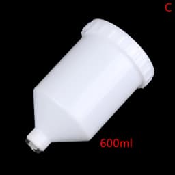 Plastic Spray Paint Cup Sprayer Cup Spray Gun Parts 125ml 250ml 600ml