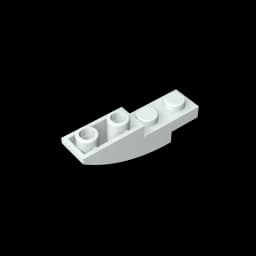 Gobricks GDS-731 BRICK 1X4X1 INV. BOW compatible with lego 13547 children's DIY Educational Building Blocks Technical