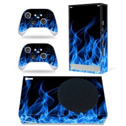 For X-box Series S Console and 2 Controllers Skin Sticker Killer Design Protective Vinyl Wrap Cover Full Set Xbox Series S