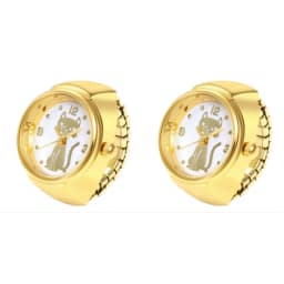 Creative Alloy Shell, New Hot Selling Couple Ring, Circular Arabic Numerals, Cat Scale, Men's And Women's Gift