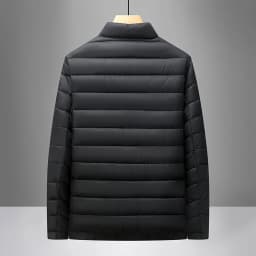 Men's winter jacket Simple stand collar Cotton coat New thick warm parkas
