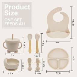 Personalized Name Baby Feeding Set Kids Silicone Plate Bowl Straw Cup Customized Children's Tableware Baby Supplies Newborn Gift