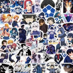 10/50Pcs BLUE LOCK Anime Stickers Funny Graffiti Decals For Kids Laptop Scrapbook Notebook Suitcase Phone Stickers Kid Toys