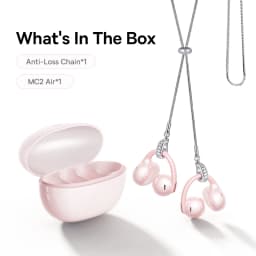Baseus Bowie MC2 AIR Clip-on TWS Earbuds Ear Clips Wireless Earphones Bluetooth 6.0 Open Earrings 4 Mic ENC Sports Headphones