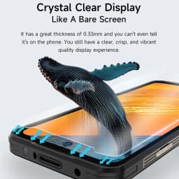 Orignal 2PCS Ulefone Armor 34 pro 28 27 26 25 24 23 22 Mini 20 HD Anti Fingerprint Tempered Screen Protector Anti-Scratch Glass