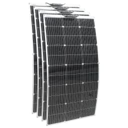 Flexible Solar Panel Charger 100W-1000W for Camping RV Boat Car Home Use 12V 24V Battery Charging Foldable Sun Energy Converter