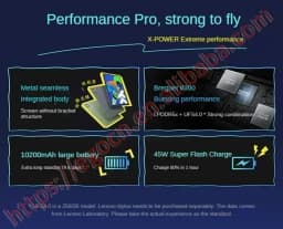 Lenovo tablet Xiaoxin Pad Pro 2025 2nd 144Hz 2.9K 12.7-inch MTKTianji8300 2944*1840 10200mAh LCD Screen 45W fast charge CN ROM