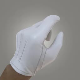 Luxury Genuine Men's Leather Gloves Soft Goatskin Thin Fashion Casual Touch Screen Driving Gloves Short Wrist Tight Fit