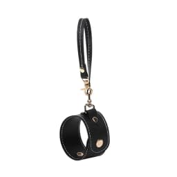 Leather Strap Trendy Solid Color PU Glove Scarf Holder Strap Outdoor Travel Hat Clip Portable Multifunctional Towel Storage Clip