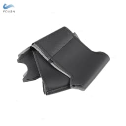 For Honda Civic 8th MK8 2005 2006 2007 2008 2009 2010 2011 Hand-stitched Perforated Leather Steering Wheel Braid Protect Cover
