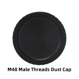 EYSDON Fully Metal (M42/ M48/ M54x0.75mm) Male Threads Dust Cap Telescope Eyepieces Lens Protection Cover