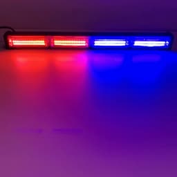 COB Amber Signal Light LED Traffic Adviser Car Emergency Strobe Lights Bar Yellow Red Blue Vehicle Flash Beacon 12V 24V