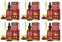 Lenm Berberine Liquid Drops with Ceylon Cinnamon Chromium Bitter Melon Turmeric for Metabolic Wellness Support 60ml 30 Servings