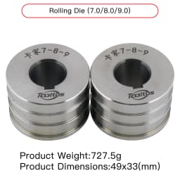Rolling Mill Auxiliary MOLDS for Bracelet Rolling Machine Round Oval Flat Profiles