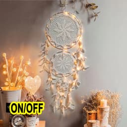 Big Dream Catcher Hanging/Light Decoration nordic Decoration Home Girls Room/Nursery/Kids Decor dreamcatcher Children Room New 5