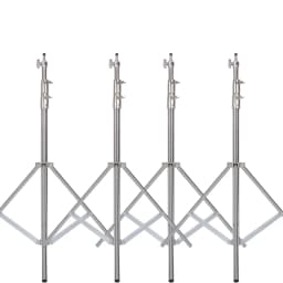 Super Stable Stainless Steel Big Tripod 2.8M Foldable Lighting Stand Tripod Photography For Fill Spot Light Softbox Photo Studio