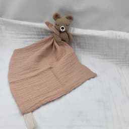Handmade Baby Cotton Muslin Comfortable Blanket Cute Cat Doll For Infant Kids Sleep Appease Towel Rabbit Bear Saliva Scarf