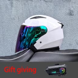 High quality motorcycle helmet, pedal, motorcycle half cover helmet, cascos para motos, paired with Bluetooth earphones